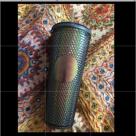 Starbucks Fall 2020 Dark Bling Studdeed Tumbler NWT - Picture 2 of 11